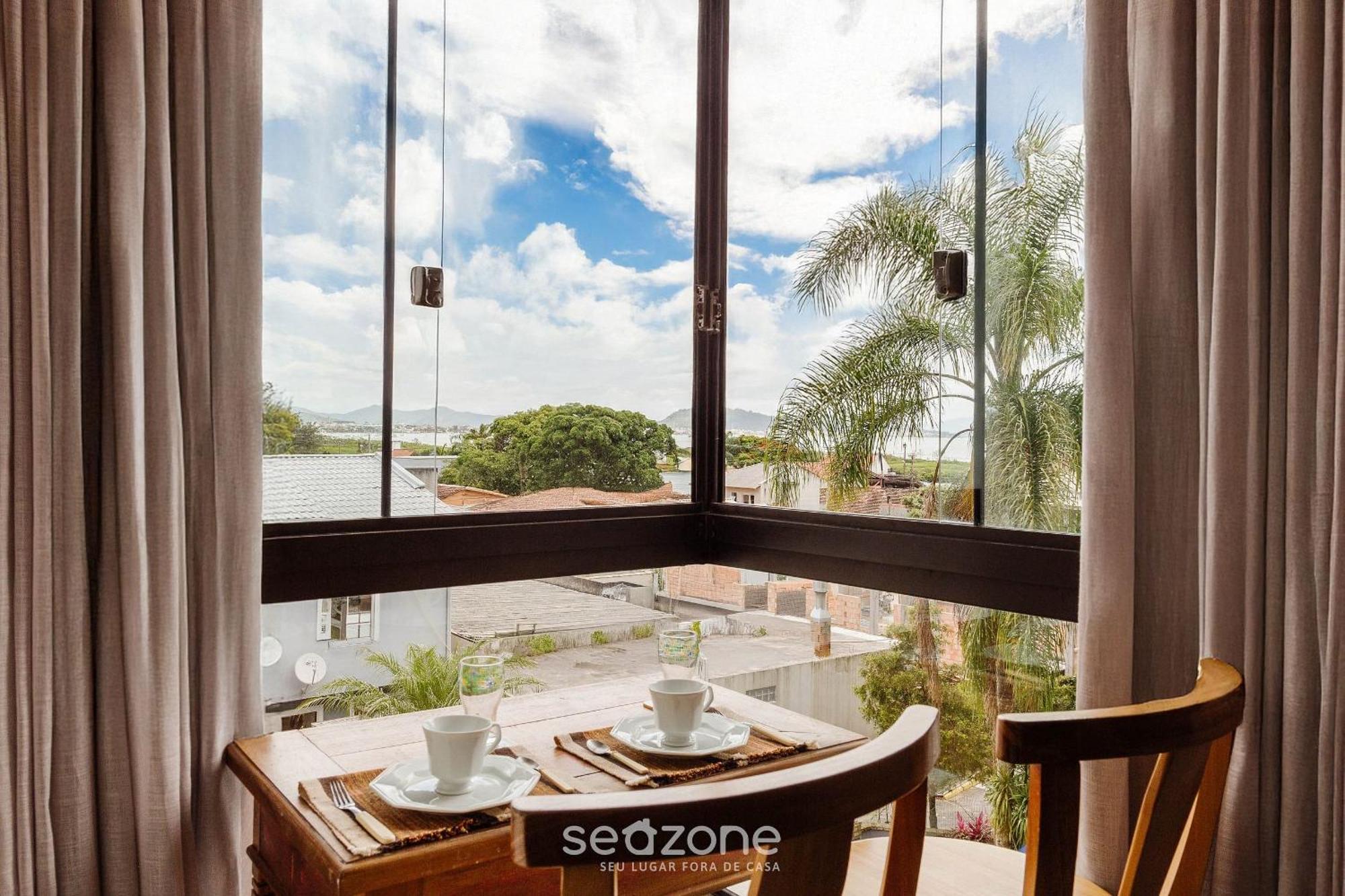 Apto Com Varanda E Vista Mar Em Floripa | Gvm133 Florianópolis Εξωτερικό φωτογραφία
